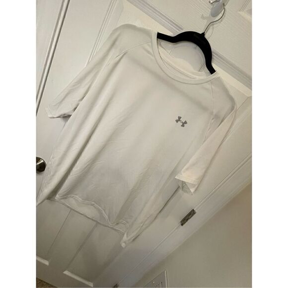Under Armour mens white tshirt XL The Tech Tee - Picture 1 of 5